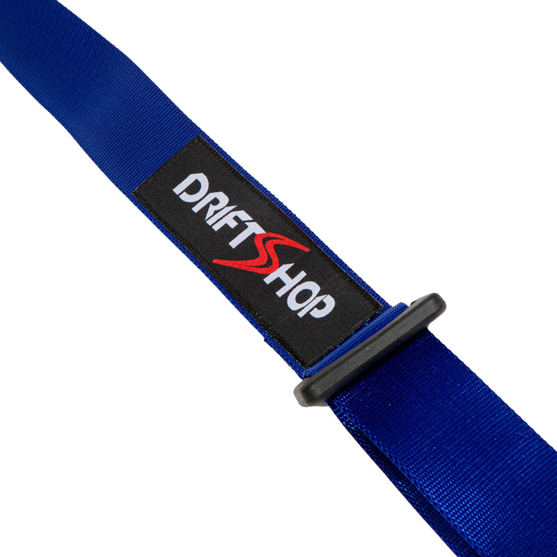 DriftShop 4 Point Harness 2" - Blue - Road Approved